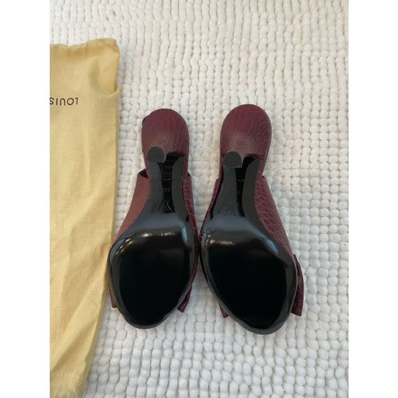 Brand New Louis Vuitton crocodile leather Sandals 10MM - Picture 4 of 4